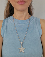 Cargar imagen en el visor de la galería, Collar estrella largo Pl
