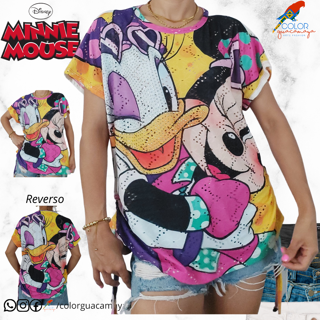 Blusa discount minnie mouse