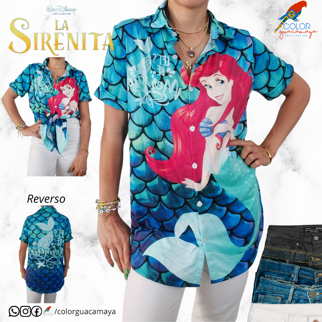 Blusas de sirenita hot sale