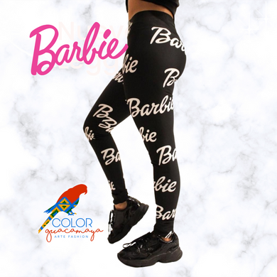 Leggins Barbie negro