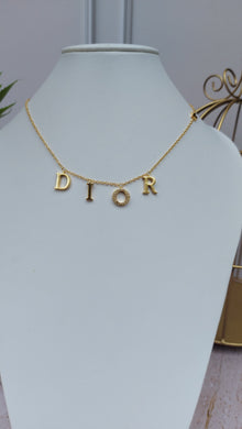 Collar Letras