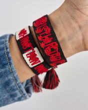 Cargar imagen en el visor de la galería, Pulseras SET c/2 Rojo/Negra