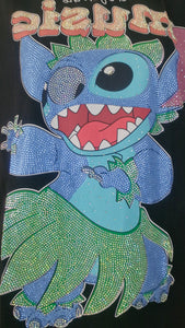 Blusa Stitch negra