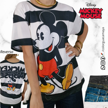 Cargar imagen en el visor de la galería, Blusa Mickey rayas