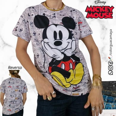 Blusa Mickey comics ch-m