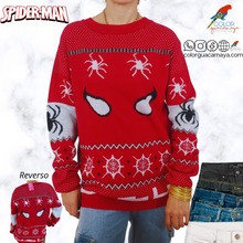 Cargar imagen en el visor de la galería, Sudadera Sueter navideño Spiderman Unisex