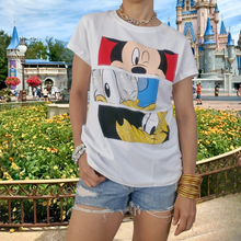 Cargar imagen en el visor de la galería, Blusa Mickey Donald Pluto Blanca