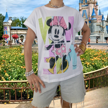 Cargar imagen en el visor de la galería, Blusa Minnie blanca