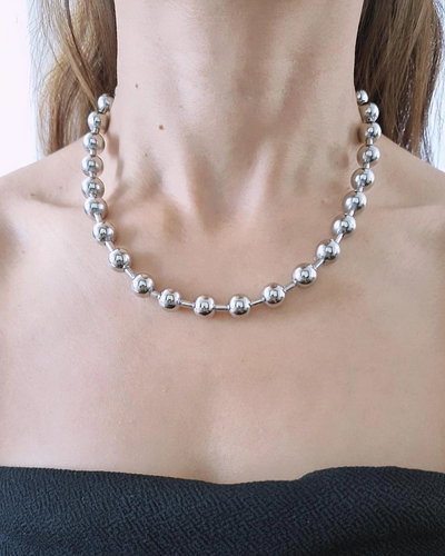 Collar básico bolitas P