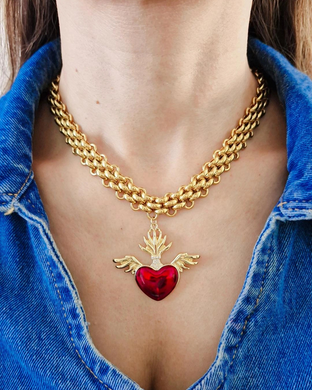 Collar Corazón sagrado