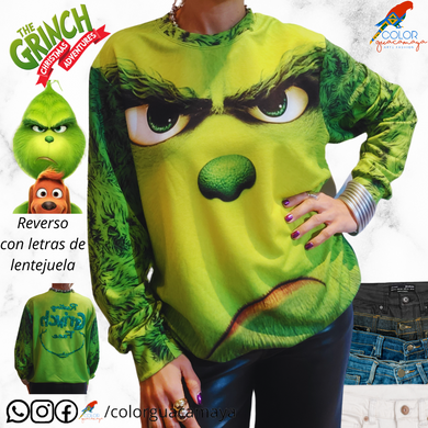 Sudadera Grinch total