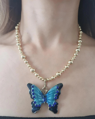 Collar mariposa 🦋