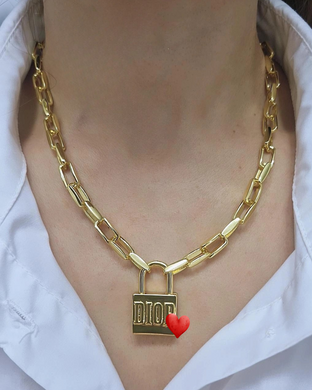 Collar candado cd