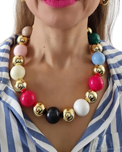 Cargar imagen en el visor de la galería, Collar bolitas colores