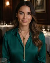 Cargar imagen en el visor de la galería, Collar largo nudo