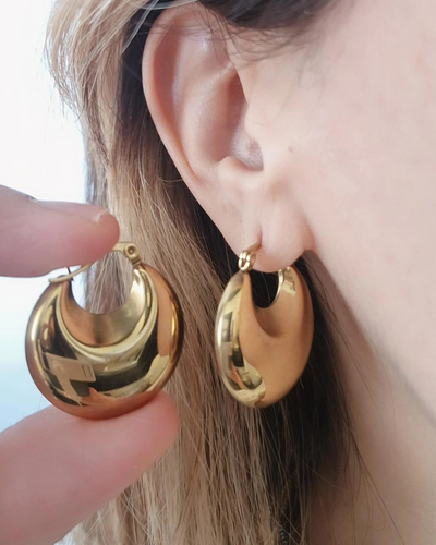 Aretes arracadas canastita
