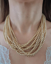 Cargar imagen en el visor de la galería, Collar Maravilla corazón dorado