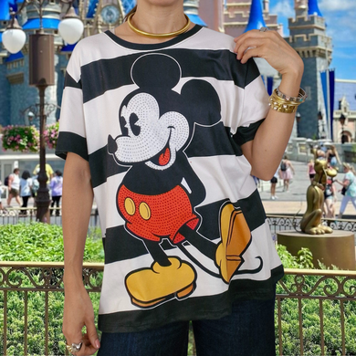 Blusa Mickey rayas