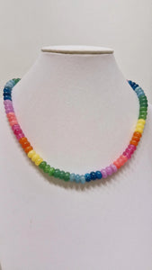 Collar cuarzos colores