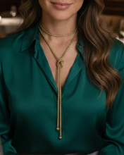 Cargar imagen en el visor de la galería, Collar largo nudo