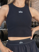 Cargar imagen en el visor de la galería, Tank top @lo negro básico