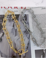 Cargar imagen en el visor de la galería, Collar Tiff Chunky plata