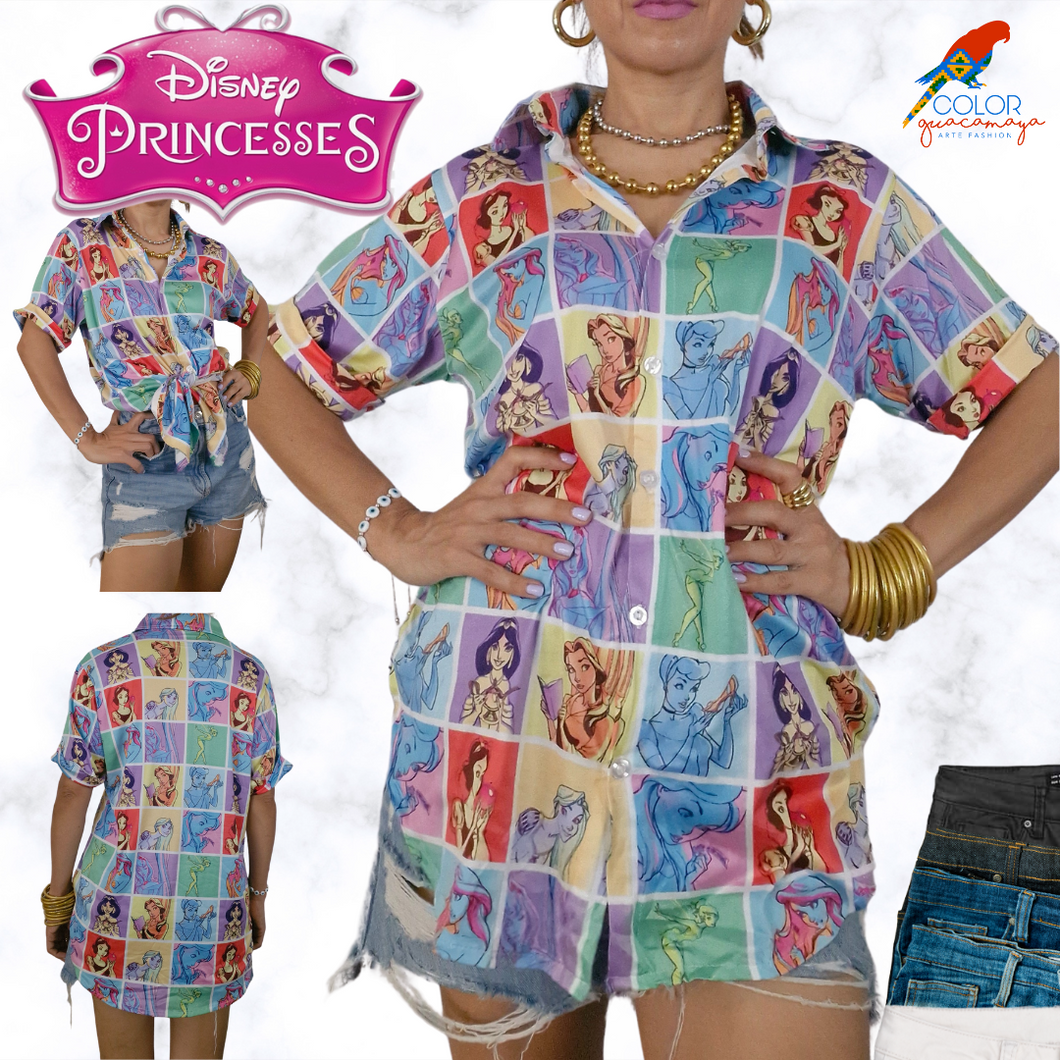 Blusa Princesas