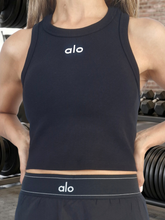 Cargar imagen en el visor de la galería, Tank top @lo negro básico
