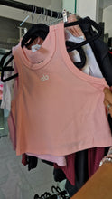 Cargar imagen en el visor de la galería, TANK top @lo rosa-melón pastel básico en Ch, M y G