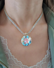 Cargar imagen en el visor de la galería, Collar destello blanco
