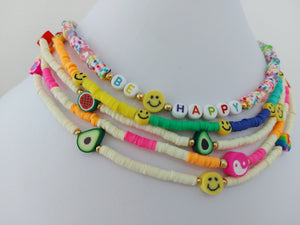 CHOKER Be Happy corazones