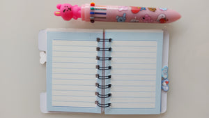 Libreta chica Kawaii acua