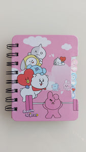 Libreta Kawaii rosa