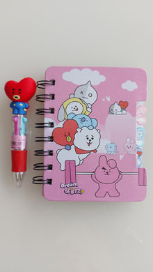 Libreta Kawaii rosa