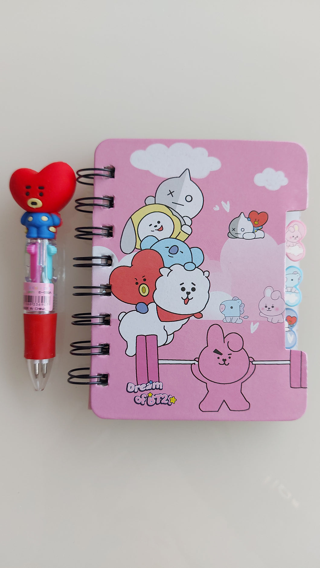 Ciieeo 2 Piezas papeleria escolar libreta rosa cuaderno de bocetos libretas  para dibujar Cuaderno rosa cuadernos y pluma computadora portátil corazon