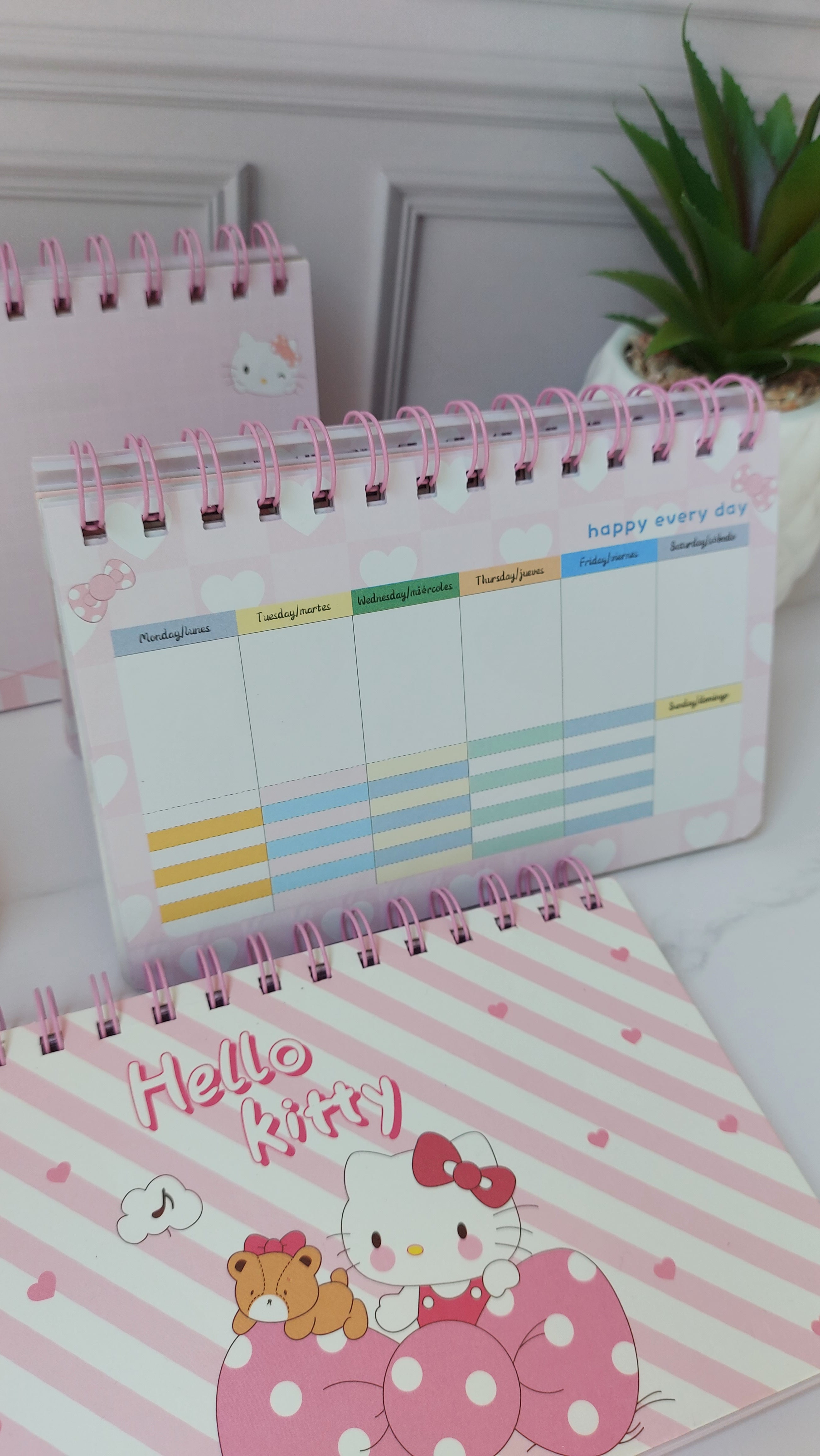 Agenda organizador semanal