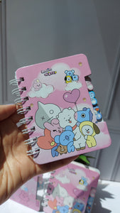 Libreta Kawaii rosa