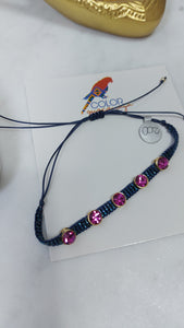 Pulsera miyuki 5brillos