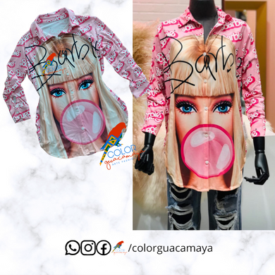 Blusa Barbie pink