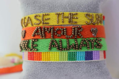 Pulseras SET c/4 colors