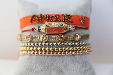 Pulseras SET c/4 AMOUR